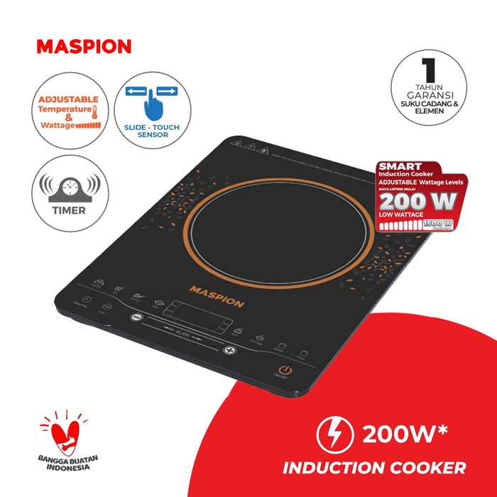 Maspion Kompor Induksi With Steel Pot 200 Watt - MIC02